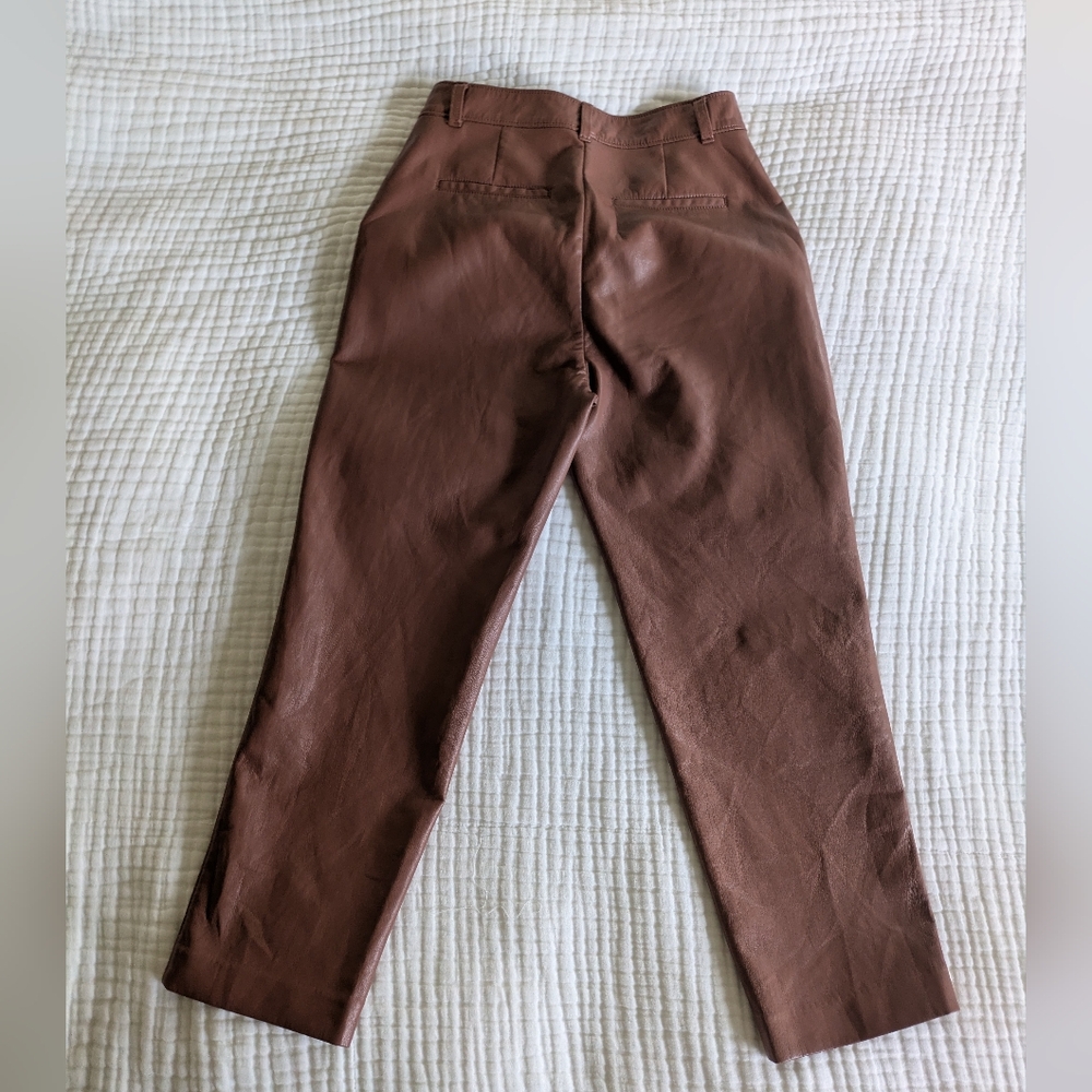 Aritzia Babaton Command Vegan Leather pants - Picture 4 of 15